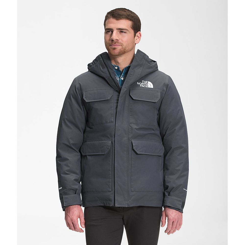 The North Face Parka Mens Australia - The North Face Cypress Grey Military (LUG-502194)